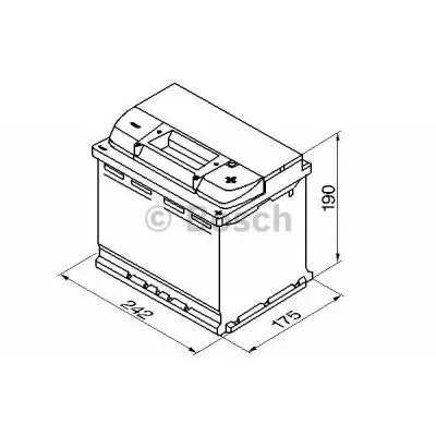 Аккумулятор автомобильный Bosch 60А (0 092 S40 050) - 10 Аккумулятор автомобильный Bosch 60А (0 092 S40 050) - 10