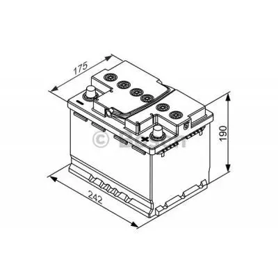 Аккумулятор автомобильный Bosch 60А (0 092 S5A 050) - 5 Аккумулятор автомобильный Bosch 60А (0 092 S5A 050) - 5
