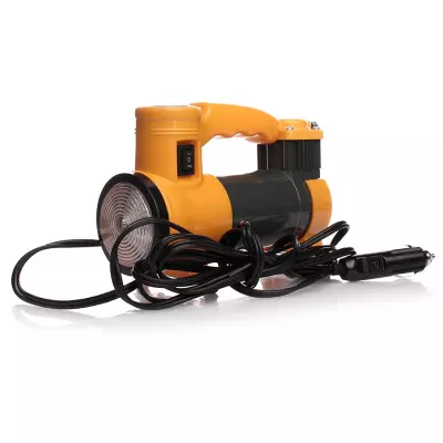 Автомобильный компрессор СИЛА СТАНДАРТ с фонарем 35л / мин, 7 Атм (900406) - 1 Автомобильный компрессор СИЛА СТАНДАРТ с фонарем 35л / мин, 7 Атм (900406) - 1