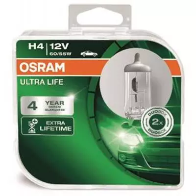 Автолампа Osram галогенова 60/55W (OS 64193 ULT DUOBOX) - 1 Автолампа Osram галогенова 60/55W (OS 64193 ULT DUOBOX) - 1