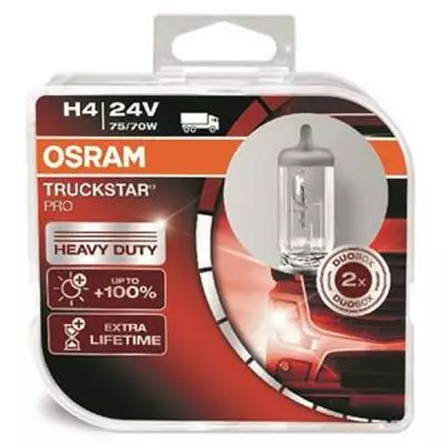 Автолампа Osram Автолампа галогенова 75/70W (OS 64196 TSP DUOBOX) - 1 Автолампа Osram Автолампа галогенова 75/70W (OS 64196 TSP DUOBOX) - 1