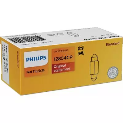 Автолампа Philips 10W (12854 CP) - 1 Автолампа Philips 10W (12854 CP) - 1