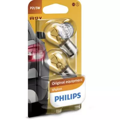 Автолампа Philips 21/5W (12499 B2) - 1 Автолампа Philips 21/5W (12499 B2) - 1