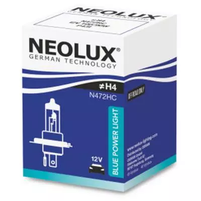 Автолампа Neolux галогенова 100/90W (N472HC) - 1 Автолампа Neolux галогенова 100/90W (N472HC) - 1