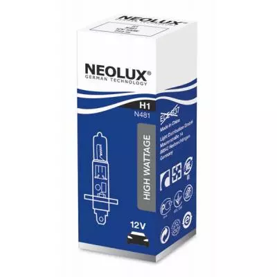 Автолампа Neolux галогенова 100W (N481) - 1 Автолампа Neolux галогенова 100W (N481) - 1