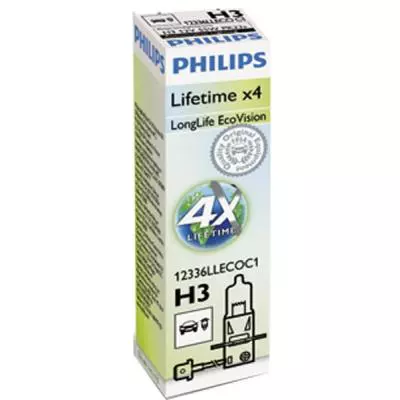 Автолампа Philips галогенова 55W (12336 LLECO C1) - 1 Автолампа Philips галогенова 55W (12336 LLECO C1) - 1
