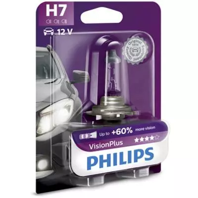 Автолампа Philips галогенова 55W (12972 VP B1) - 1 Автолампа Philips галогенова 55W (12972 VP B1) - 1