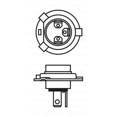 Автолампа Bosch галогенова 60/55W (1 987 302 042) - 5 Автолампа Bosch галогенова 60/55W (1 987 302 042) - 5
