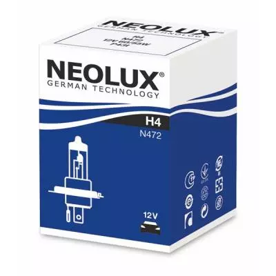 Автолампа Neolux галогенова 60/55W (N472) - 1 Автолампа Neolux галогенова 60/55W (N472) - 1