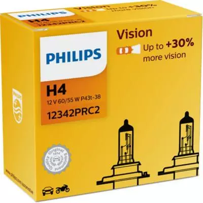 Автолампа Philips галогенова 60/55W (12342 PR C2) - 1 Автолампа Philips галогенова 60/55W (12342 PR C2) - 1
