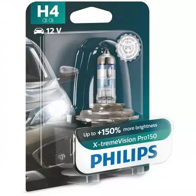 Автолампа Philips галогенова 60/55W (12342XVPB1) - 1 Автолампа Philips галогенова 60/55W (12342XVPB1) - 1