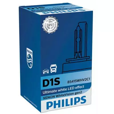 Автолампа Philips ксеноновая (85415 WHV2 C1) - 1 Автолампа Philips ксеноновая (85415 WHV2 C1) - 1