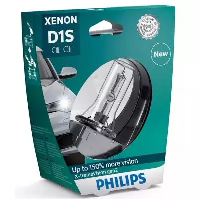 Автолампа Philips ксеноновая (85415 XV2 S1) - 1 Автолампа Philips ксеноновая (85415 XV2 S1) - 1