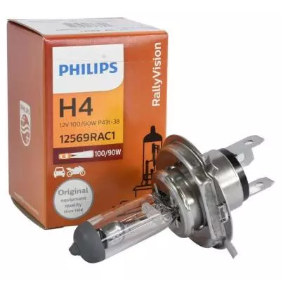 Автолампа Philips галогенова 100/90W (12569RAC1) - 1 Автолампа Philips галогенова 100/90W (12569RAC1) - 1