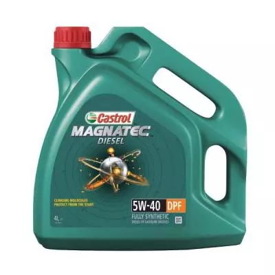 Моторное масло Castrol MAGNATEC DIESEL 5W-40 DPF 4л (CS 5W40 M D DPF 4L)