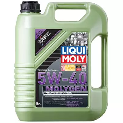Моторное масло Liqui Moly Molygen New Generation 5W-40 5л (LQ 9055)