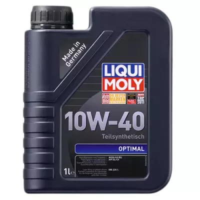 Моторное масло Liqui Moly Optimal 10W-40 1л (LQ 3929)