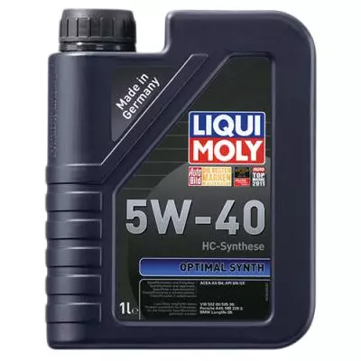 Моторное масло Liqui Moly Optimal Synth 5W-40 1л (LQ 3925)