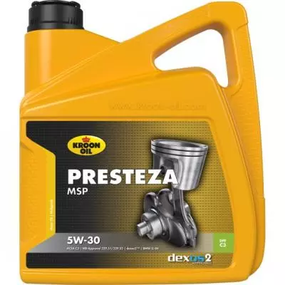 Моторное масло Kroon PRESTEZA MSP 5W-30 4л (KL 35137)