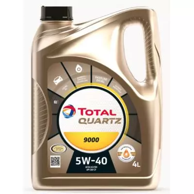 Моторное масло Total QUARTZ 9000 5W-40 4л (TL 216565)