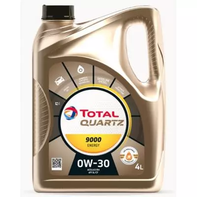 Моторное масло Total QUARTZ ENERGY 9000 0W-30 4л (TL 213687)