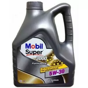 Моторное масло Mobil SUPER 3000 F-FE 5W30 4л (MB 5W30 3000 FE 4L)