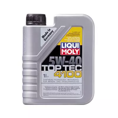 Моторное масло Liqui Moly Top Tec 4100 5W-40 1л (LQ 7500)