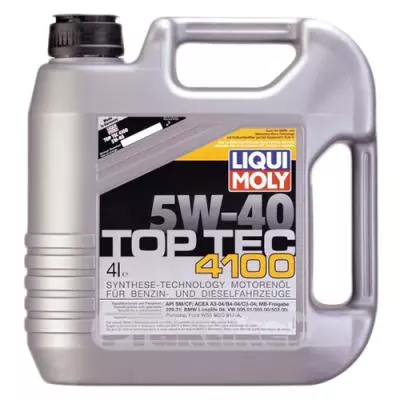 Моторное масло Liqui Moly Top Tec 4100 5W-40 4л (LQ 7547)