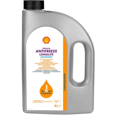 Антифриз Shell Premium LL 4л (конц. G12+ черв.) (3210)