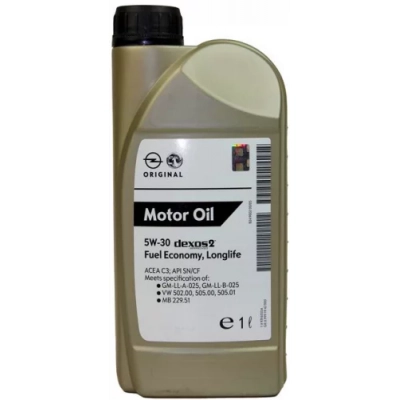 Моторное масло General Motors dexos2 5W-30, 1л (7153)