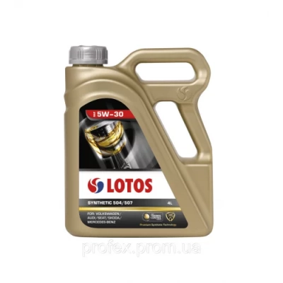 Моторное масло Lotos Syntetic 504/507 5w30 4л (6674)