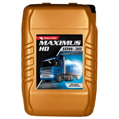 Моторное масло Petrol Ofisi Maximus HD 10w30 20,2л (17,5кг) (6843)