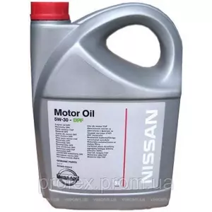 Моторное масло Nissan Motor oil 5W-30 DPF, 5 л. (7162)