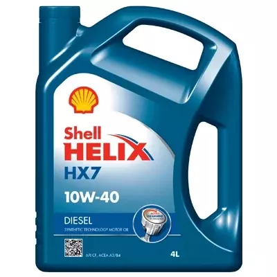 Моторное масло Shell Helix Diesel HX7 10W40 4л (2078)