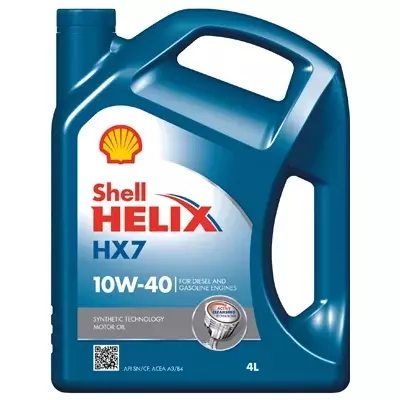 Моторное масло Shell Helix HX7 10W40 4л (2110)