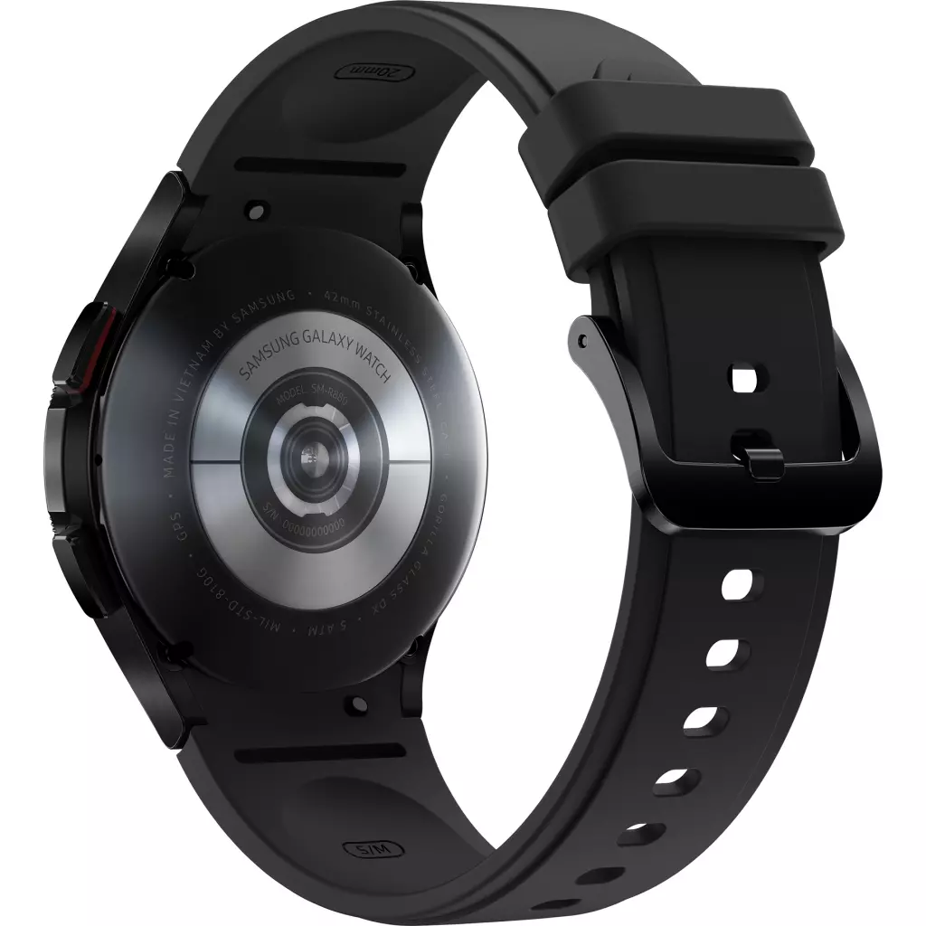 Смарт-часы Samsung SM-R880/16 (Galaxy Watch 4 Classic small 42mm) Black (SM-R880NZKASEK) - 4 Смарт-часы Samsung SM-R880/16 (Galaxy Watch 4 Classic small 42mm) Black (SM-R880NZKASEK) - 4