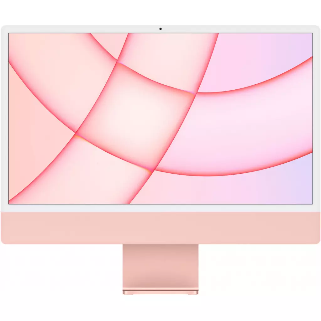 Компьютер Apple A2438 24" iMac Retina 4.5K / Apple M1 / 8-core GPU / Pink (MGPM3UA/A)