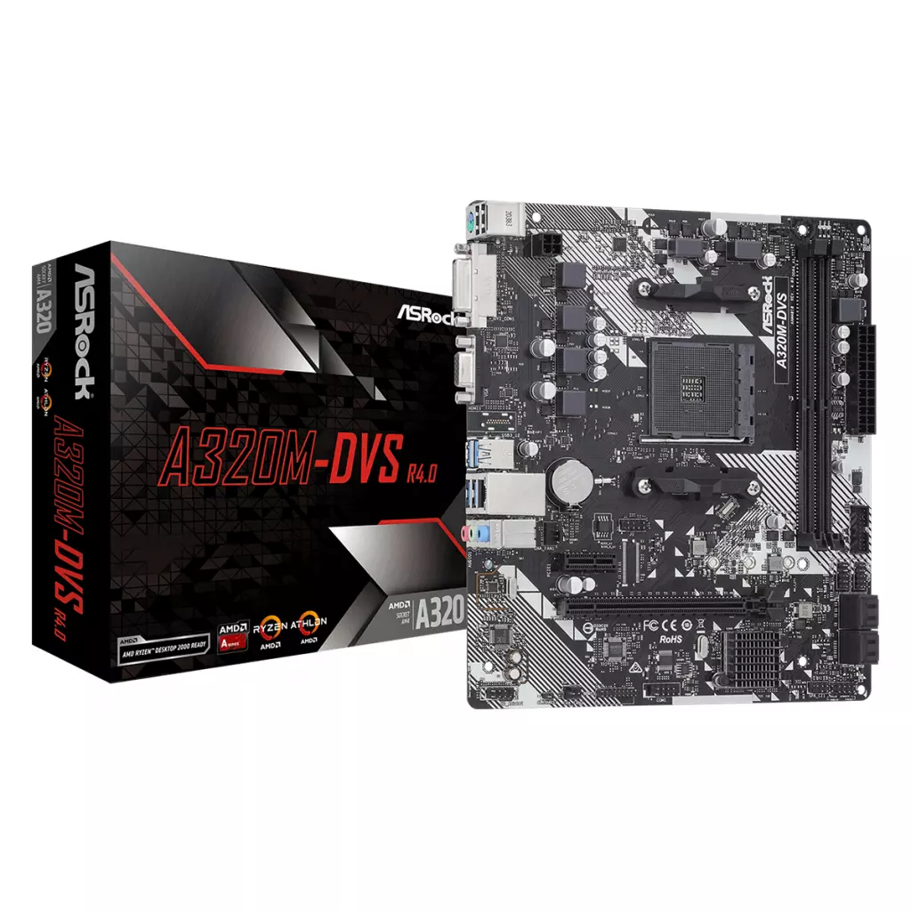 Материнская плата ASRock A320M-DVS R4.0