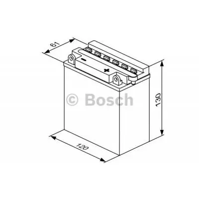 Аккумулятор автомобильный Bosch 5A (0 092 M4F 180) - 4 Аккумулятор автомобильный Bosch 5A (0 092 M4F 180) - 4