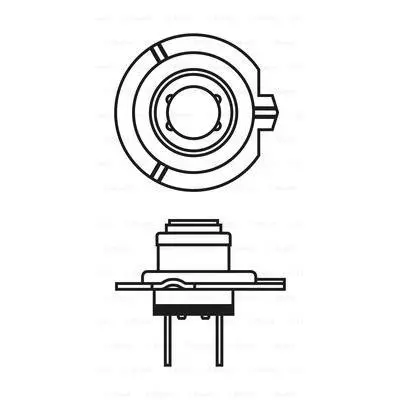 Автолампа Bosch галогенова 55W (1 987 301 075) - 5 Автолампа Bosch галогенова 55W (1 987 301 075) - 5