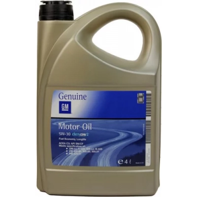 Моторное масло General Motors dexos2 5W-30, 4л (7158)
