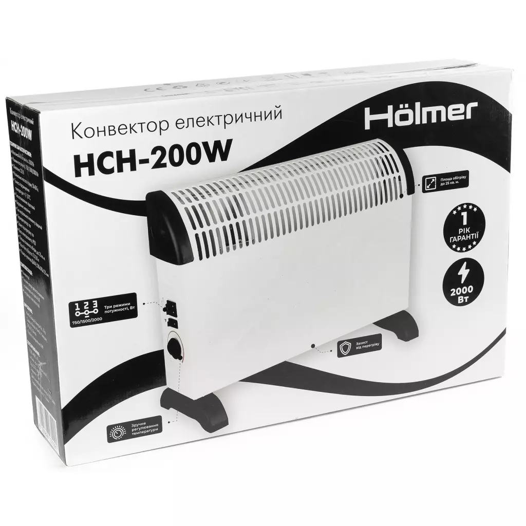 Обогреватель Hölmer HCH-200W - 3 Обогреватель Hölmer HCH-200W - 3