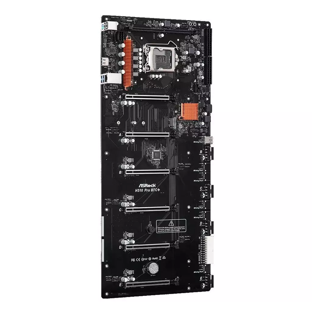 Материнская плата ASRock H510PROBTC+ (H510 PRO BTC+) - 3