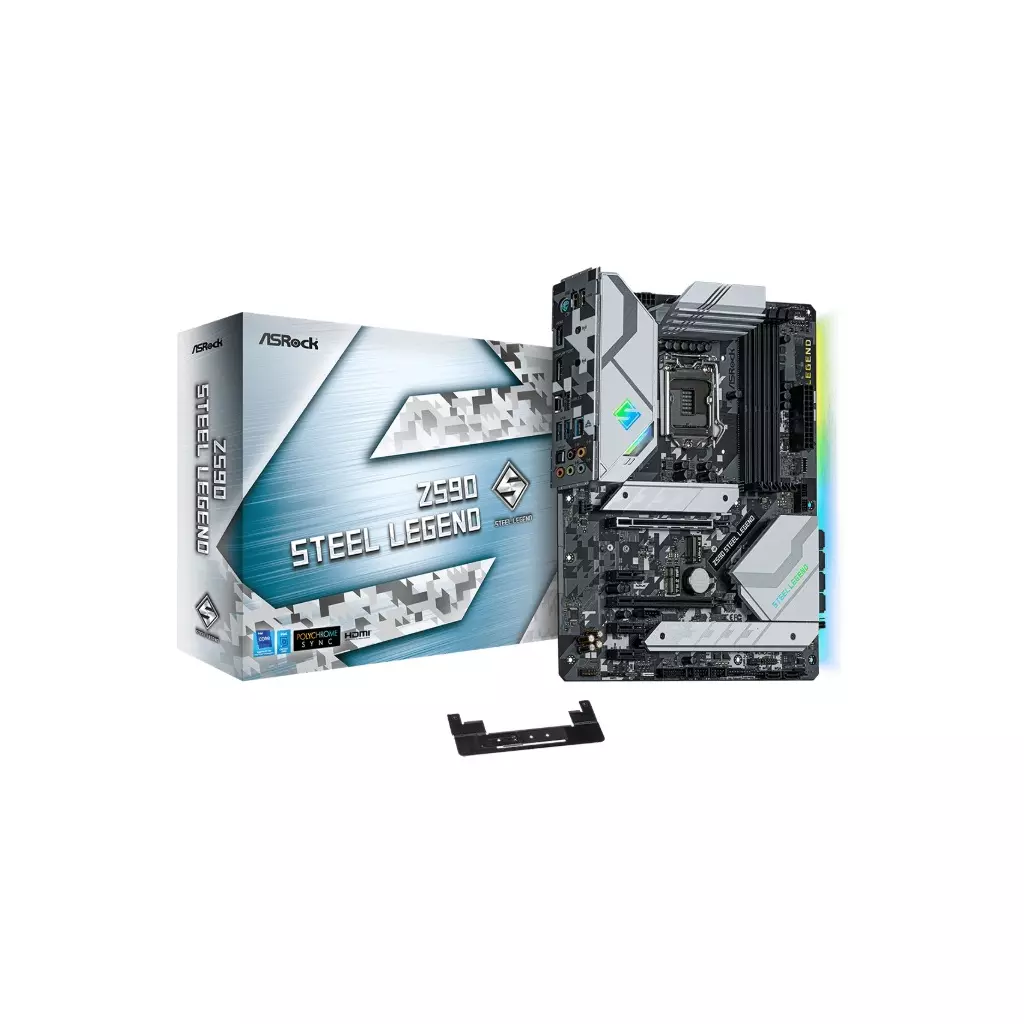 Материнская плата ASRock Z590STEELLEGEND (Z590 STEEL LEGEND) - 7 Материнская плата ASRock Z590STEELLEGEND (Z590 STEEL LEGEND) - 7