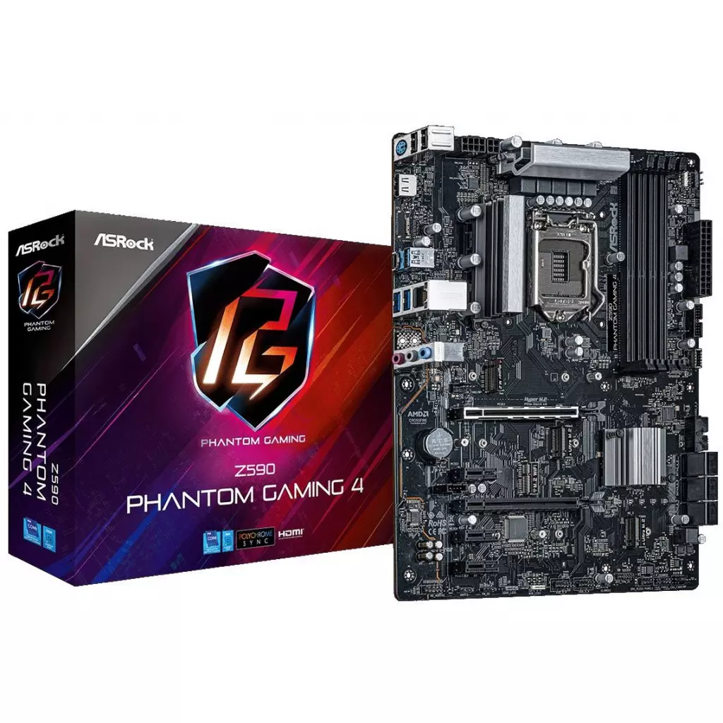 Материнская плата ASRock Z590 PHANTOM GAMING 4