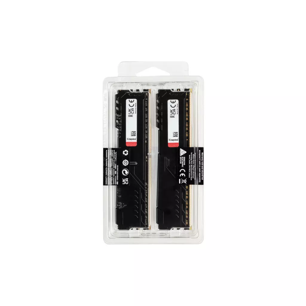 Модуль памяти для компьютера DDR4 16GB (2x8GB) 3200 MHz Fury Beast Black Kingston Fury (ex.HyperX) (KF432C16BBK2/16) - 6 Модуль памяти для компьютера DDR4 16GB (2x8GB) 3200 MHz Fury Beast Black Kingston Fury (ex.HyperX) (KF432C16BBK2/16) - 6