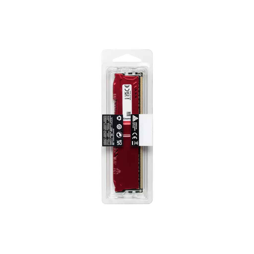 Модуль памяти для компьютера DDR3 4GB 1600 MHz Fury Beast Red Kingston Fury (ex.HyperX) (KF316C10BR/4) - 5 Модуль памяти для компьютера DDR3 4GB 1600 MHz Fury Beast Red Kingston Fury (ex.HyperX) (KF316C10BR/4) - 5