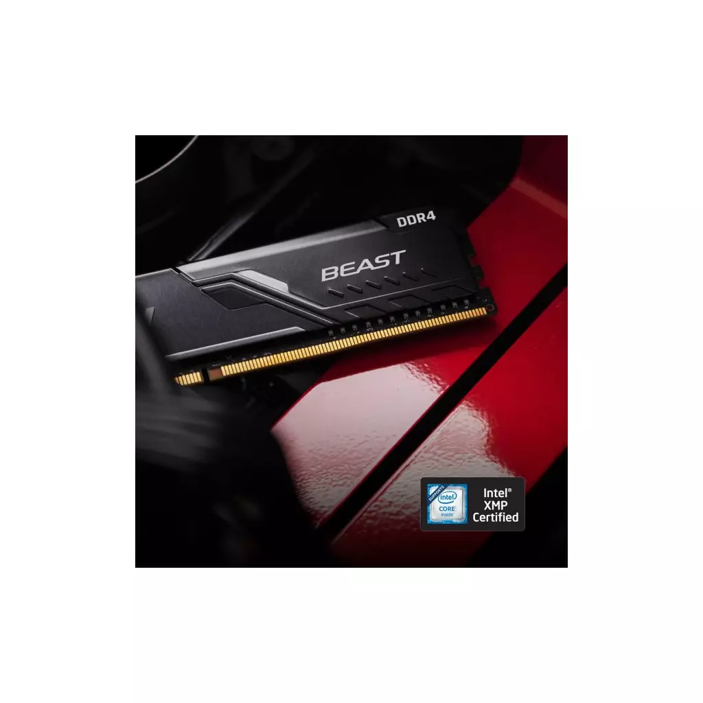 Модуль памяти для компьютера DDR4 16GB 2666 MHz FURY Beast Black Kingston Fury (ex.HyperX) (KF426C16BB/16) - 7 Модуль памяти для компьютера DDR4 16GB 2666 MHz FURY Beast Black Kingston Fury (ex.HyperX) (KF426C16BB/16) - 7