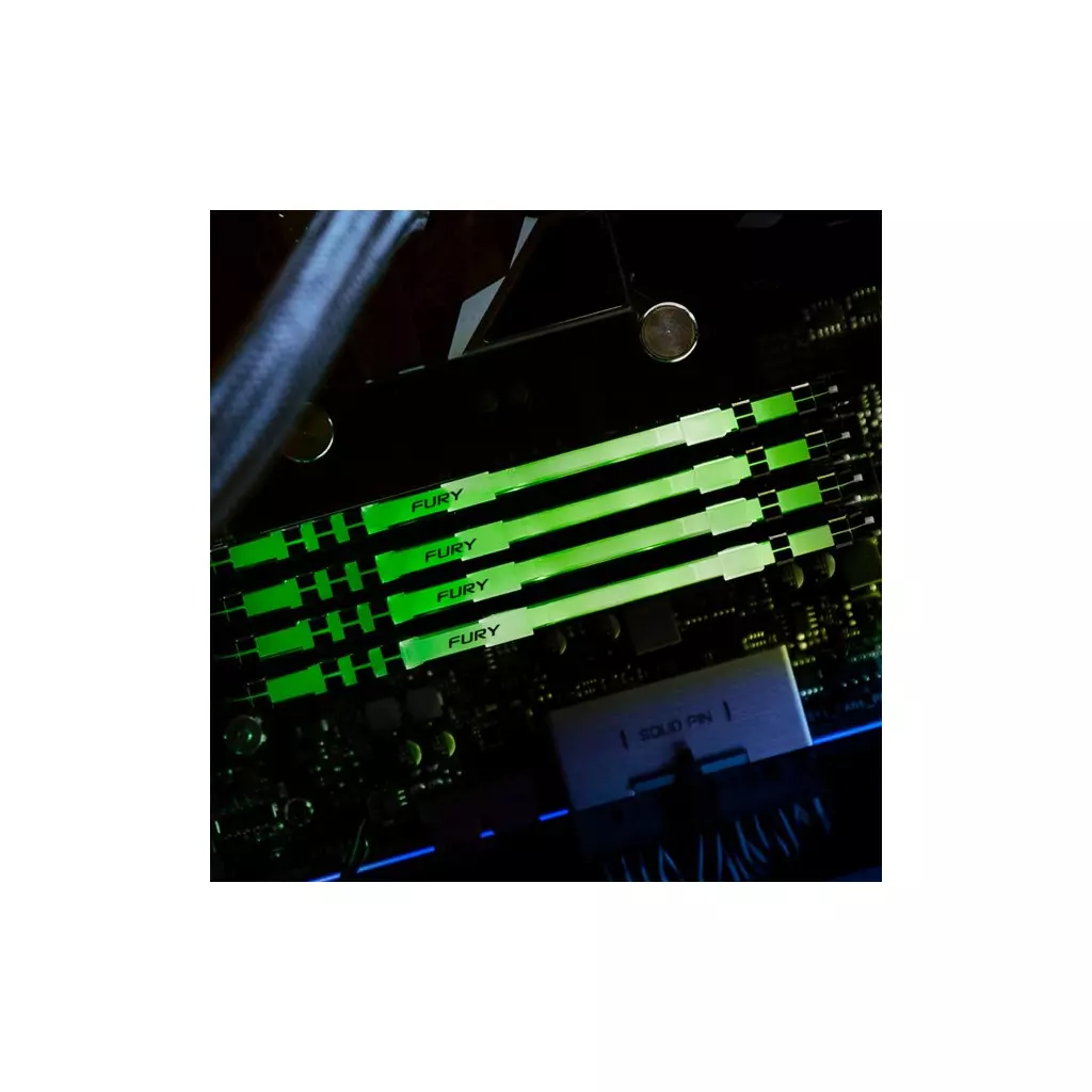 Модуль памяти для компьютера DDR4 16GB 2666 MHz FURY Beast RGB Kingston Fury (ex.HyperX) (KF426C16BBA/16) - 10 Модуль памяти для компьютера DDR4 16GB 2666 MHz FURY Beast RGB Kingston Fury (ex.HyperX) (KF426C16BBA/16) - 10