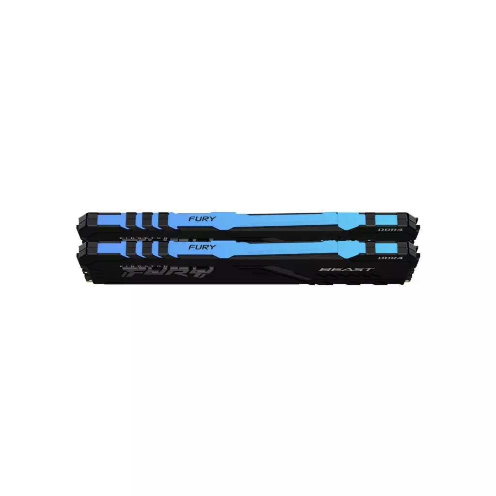 Модуль памяти для компьютера DDR4 32GB (2x16GB) 2666 MHz FURY Beast RGB Kingston Fury (ex.HyperX) (KF426C16BBAK2/32) - 1 Модуль памяти для компьютера DDR4 32GB (2x16GB) 2666 MHz FURY Beast RGB Kingston Fury (ex.HyperX) (KF426C16BBAK2/32) - 1